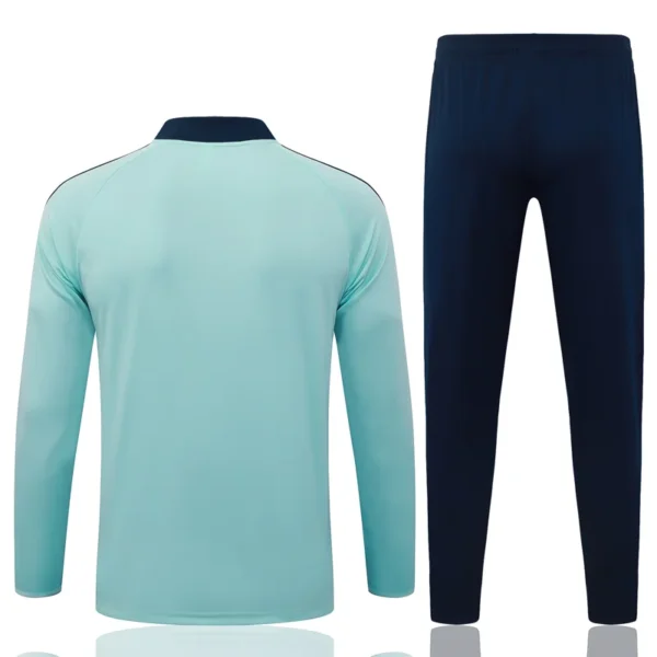 Germany 2026/27 Green Half Pull Tracksuit - Back View | KFCOOL