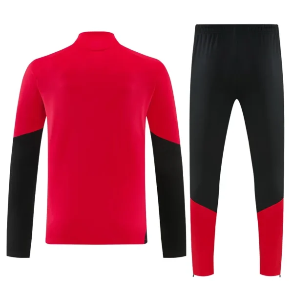 Germany 2026/27 Red Half Pull Tracksuit - Back View | KFCOOL