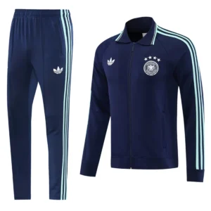 Germany 2026/27 Royal Blue Jacket Tracksuit - Front View | KFCOOL
