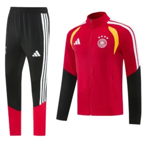 Germany 2026/27 Red Jacket Tracksuit - Front View | KFCOOL