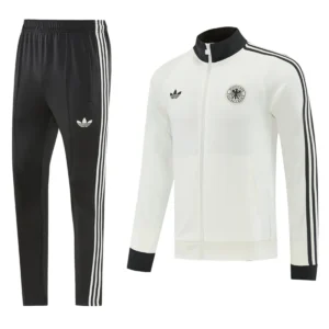 Germany 2026/27 White Jacket Tracksuit - Front View | KFCOOL