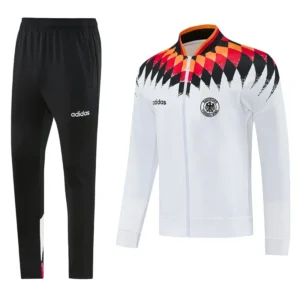 Germany 2026/27 White Red Jacket Tracksuit - Front View | KFCOOL