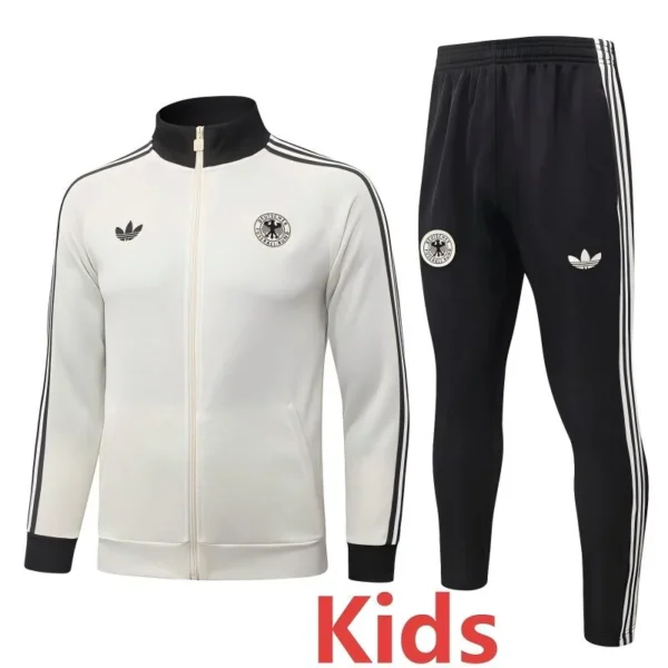 Germany 2026/27 Kids Jacket Tracksuit - Front View - KFCool – Football Jerseys & Soccer Kits Store Germany 2026/27 Kids Jacket Tracksuit - Front View | KFCOOL