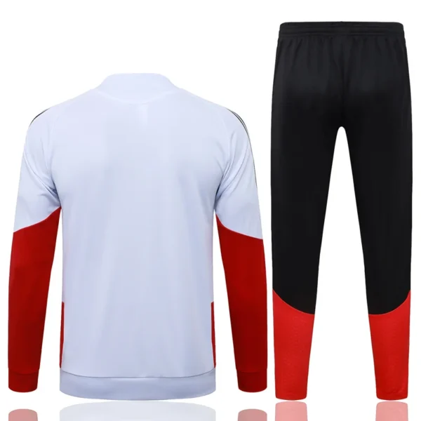 Germany 2026/27 White Kids Jacket Tracksuit - Back View - KFCool – Football Jerseys & Soccer Kits Store Germany 2026/27 White Kids Jacket Tracksuit - Back View | KFCOOL