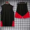 Germany 2026/27 Black Sleeveless Shorts - Back View Germany 2026/27 Black Sleeveless Shorts - Back View | KFCOOL