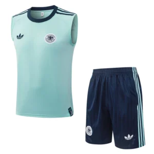Germany 2026/27 Green Sleeveless Shorts - Front View | KFCOOL