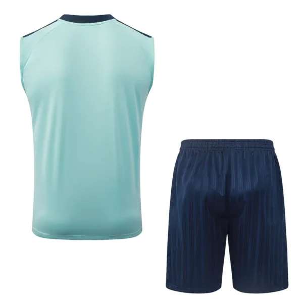 Germany 2026/27 Green Sleeveless Shorts - Back View Germany 2026/27 Green Sleeveless Shorts - Back View | KFCOOL