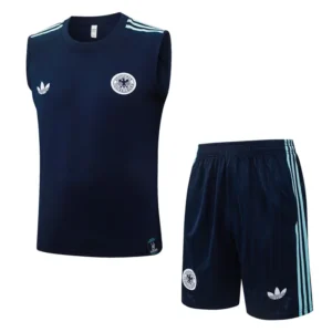 Germany 2026/27 Royal Blue Sleeveless Shorts - Front View | KFCOOL