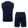 Germany 2026/27 Royal Blue Sleeveless Shorts - Back View | KFCOOL
