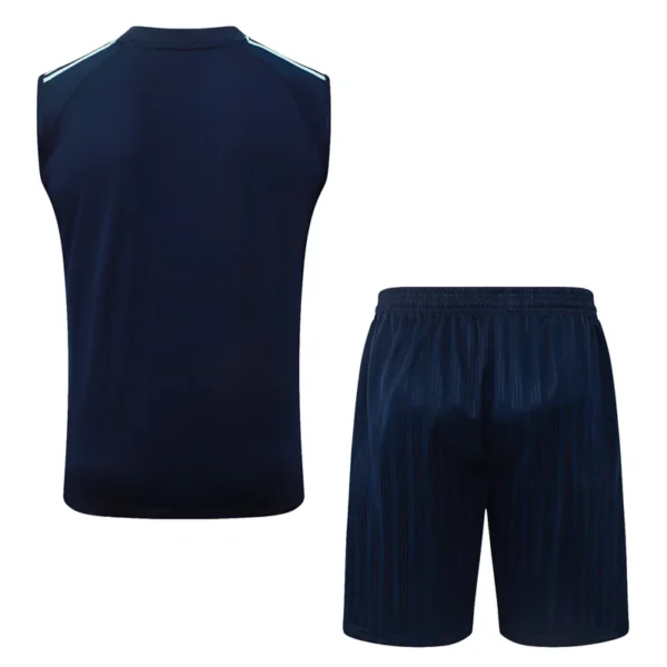 Germany 2026/27 Royal Blue Sleeveless Shorts - Back View | KFCOOL