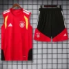 Germany 2026/27 Red Sleeveless Shorts - Front View | KFCOOL