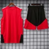 Germany 2026/27 Red Sleeveless Shorts - Back View | KFCOOL