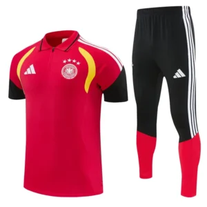 Germany 2026/27 Short Sleeve Pants Suit - Front View Germany 2026/27 Short Sleeve Pants Suit - Front View | KFCOOL