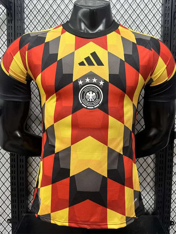 Germany 2026/27 Yellow Black Training Shirt Player Version - Front View Germany 2026/27 Yellow Black Training Shirt Player Version - Front View | KFCOOL