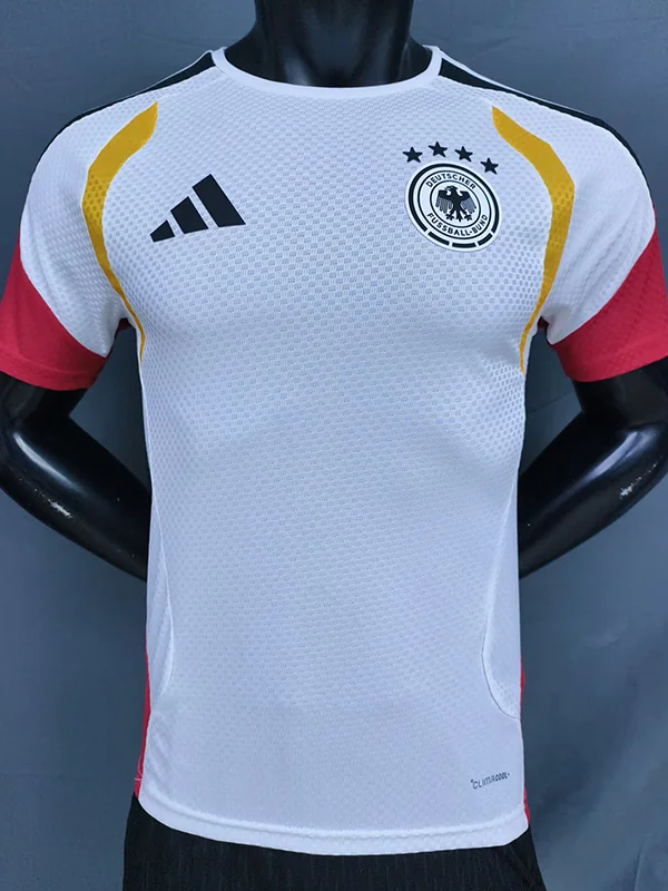 Germany 2026/27 White Training Shirt Player Version - Front View Germany 2026/27 White Training Shirt Player Version - Front View | KFCOOL