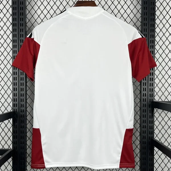 Germany 2026/27 White Red Training Shirt - Back View Germany 2026/27 White Red Training Shirt - Back View | KFCOOL