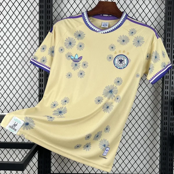 Germany 2026/27 Yellow Special Edition Training Shirt - Front View | KFCOOL