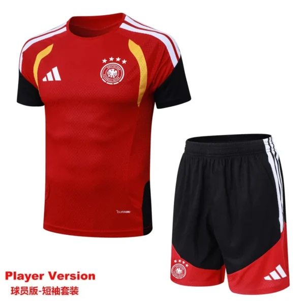 Germany 2026/27 Training Short Suit Player Version - Front View Germany 2026/27 Training Short Suit Player Version - Front View | KFCOOL