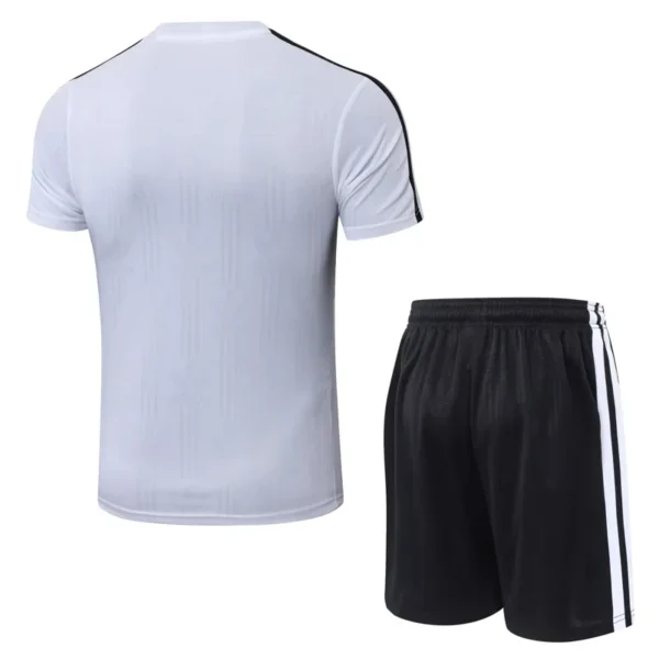 Germany 2026/27 White Black Training Short Suit Player Version - Back View | KFCOOL