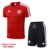 Germany 2026/27 Red Training Short Suit Player Version - Front View | KFCOOL