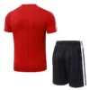 Germany 2026/27 Red Training Short Suit Player Version - Back View | KFCOOL
