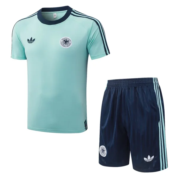 Germany 2026/27 Green Training Short Suit - Front View | KFCOOL