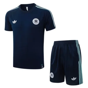 Germany 2026/27 Royal Blue Training Short Suit - Front View | KFCOOL