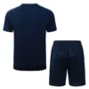 Germany 2026/27 Royal Blue Training Short Suit - Back View Germany 2026/27 Royal Blue Training Short Suit - Back View | KFCOOL