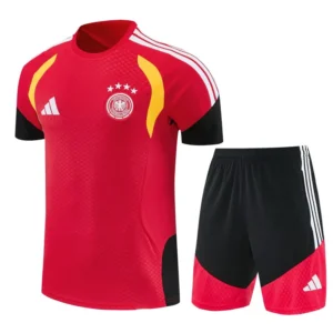Germany 2026/27 Red Training Short Suit - Front View | KFCOOL