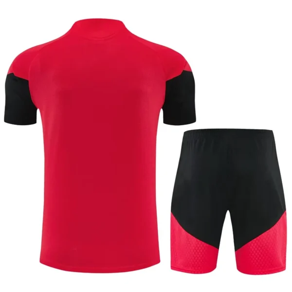 Germany 2026/27 Red Training Short Suit - Back View Germany 2026/27 Red Training Short Suit - Back View | KFCOOL