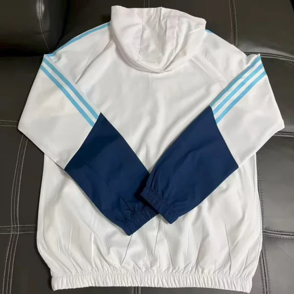 Germany 2026/27 White Windbreaker - Back View - KFCool – Football Jerseys & Soccer Kits Store Germany 2026/27 White Windbreaker - Back View | KFCOOL