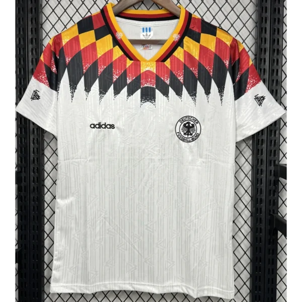 Germany 1994/95 Retro Home Jersey Fan Version - Front View | KFCOOL
