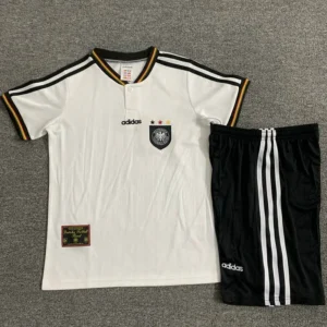 Germany 1996/97 Retro Home Kids Kit Fan Version - Front View Germany 1996/97 Retro Home Kids Kit Fan Version - Front View | KFCOOL
