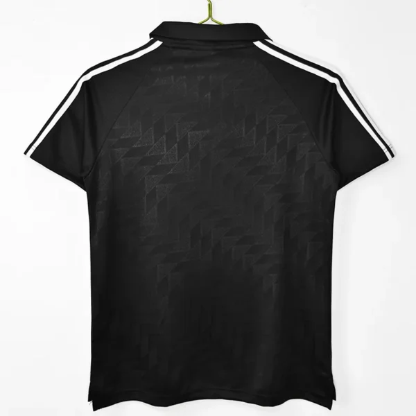 Germany 1988/90 Retro Away Black Jersey Fan Version - Back View Germany 1988/90 Retro Away Black Jersey Fan Version - Back View | KFCOOL