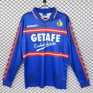 Getafe 1998/99 Retro Home Long Sleeve Jersey Fan Version - Front View | KFCOOL
