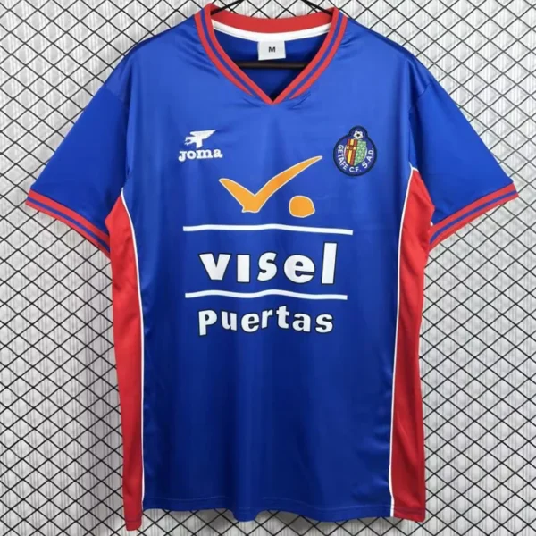 Getafe 1999/00 Retro Home Jersey Fan Version - Front View | KFCOOL