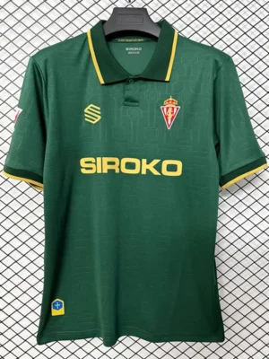 Sporting Gijón 2026/27 Away Jersey Fan Version - Front View | KFCOOL