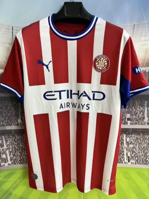 Girona 2026/27 Home Jersey Fan Version - Front View | KFCOOL