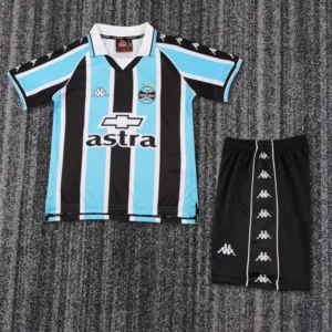 Gremio 2000/01 Retro Home Kids Kit Fan Version - Front View Gremio 2000/01 Retro Home Kids Kit Fan Version - Front View | KFCOOL