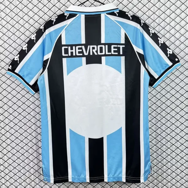 Gremio 2000/01 Retro Home Jersey Fan Version - Back View Gremio 2000/01 Retro Home Jersey Fan Version - Back View | KFCOOL