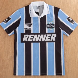 Gremio 1995/96 Retro Home Jersey Fan Version - Front View | KFCOOL