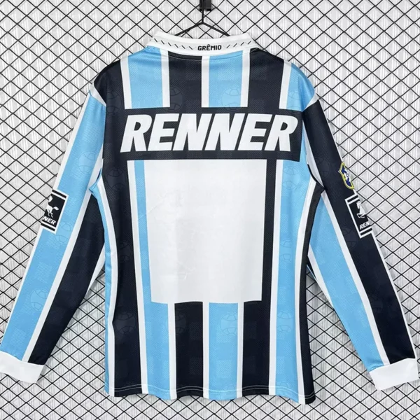 Gremio 1997/98 Retro Home Long Sleeve Jersey Fan Version - Back View | KFCOOL