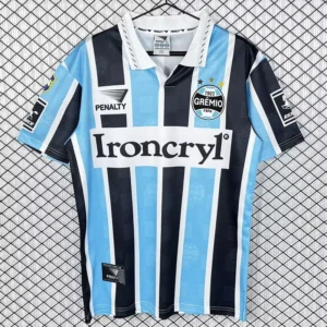 Gremio 1997/98 Retro Home Jersey Fan Version - Front View | KFCOOL