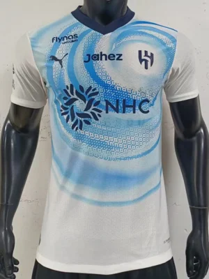 Al Hilal 2026/27 Away Jersey Player Version - Front View | KFCOOL