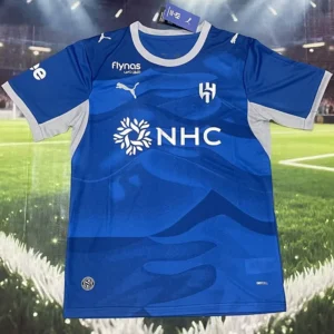Al Hilal 2026/27 Home Jersey Fan Version - Front View | KFCOOL