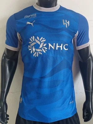 Al Hilal 2026/27 Home Jersey Player Version - Front View | KFCOOL