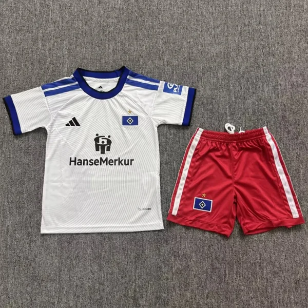 Hamburg 2026/27 Home Kids Kit Fan Version - Front View | KFCOOL