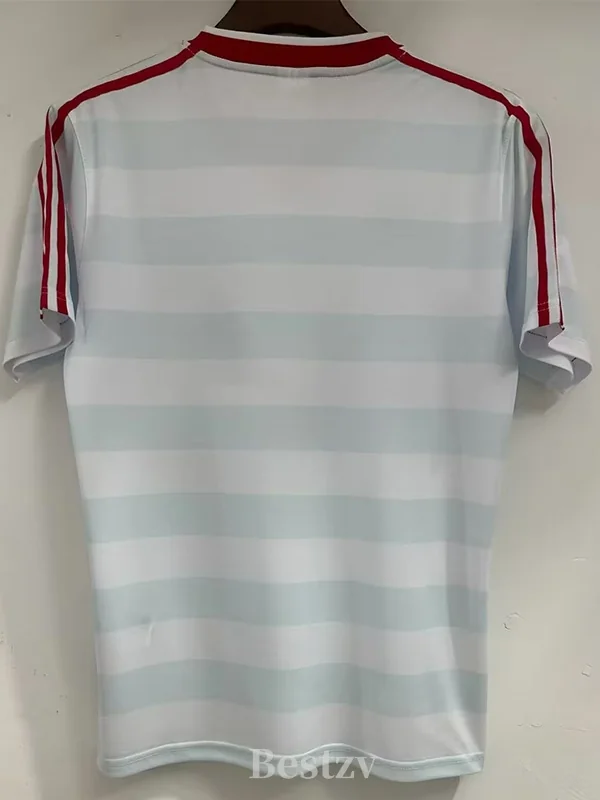 Hamburg 1986/87 Retro Home Jersey Fan Version - Back View | KFCOOL