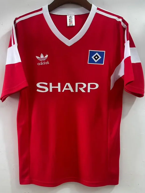 Hamburg 1988/89 Retro Away Jersey Fan Version - Front View | KFCOOL