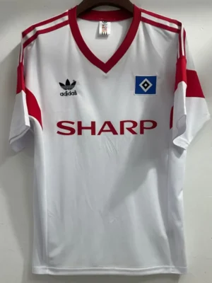 Hamburg 1988/89 Retro Home Jersey Fan Version - Front View | KFCOOL